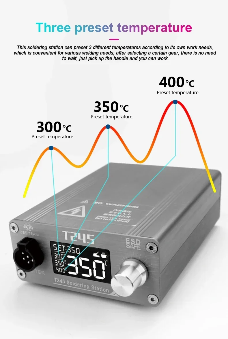 OSS T245 Soldering Station 130 - C245 Soldering Station 130W ulasan dan harga