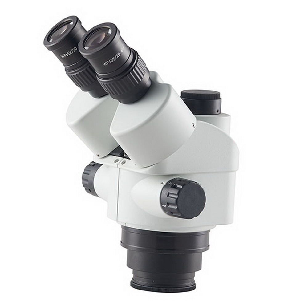 Factory Supply 7X-45X Parfocal - Trinocular Stereo Microscope 7X-45X ulasan dan harga