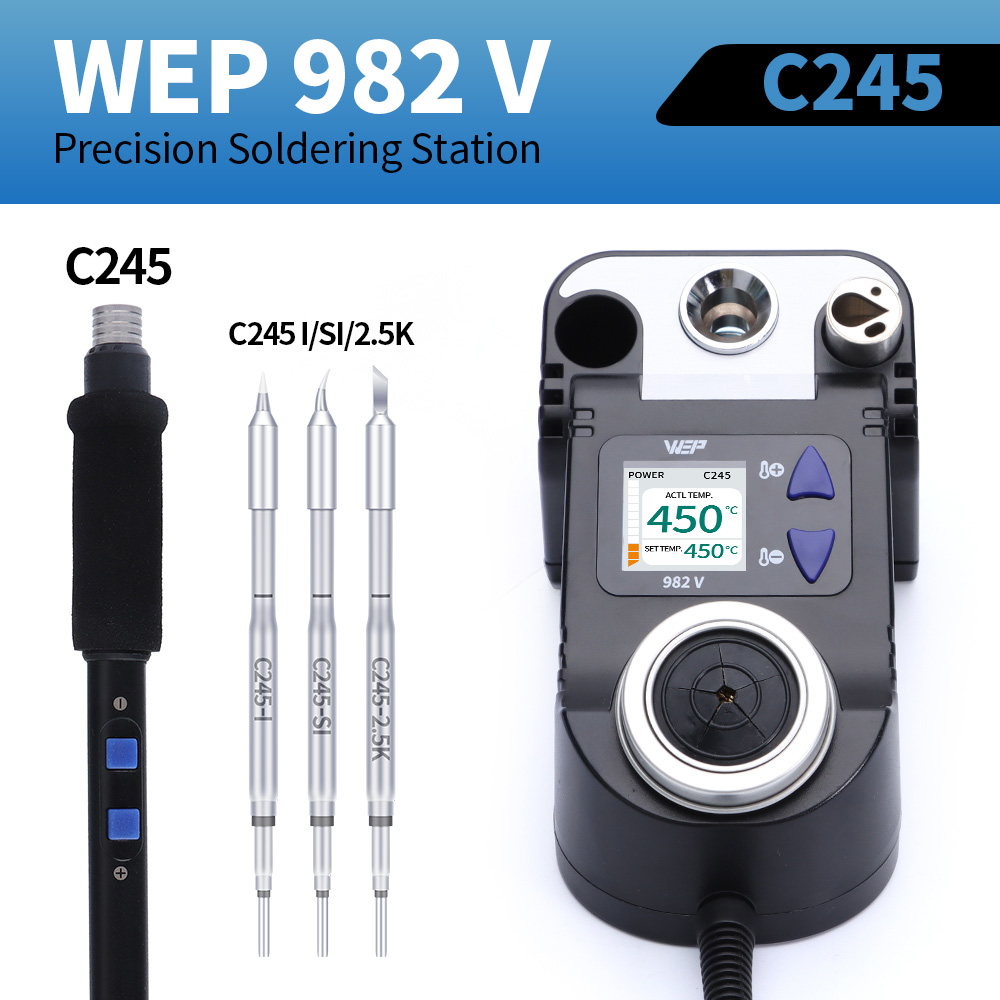 WEP Precision Soldering Iron K - C210 Precision Soldering Station ulasan dan harga