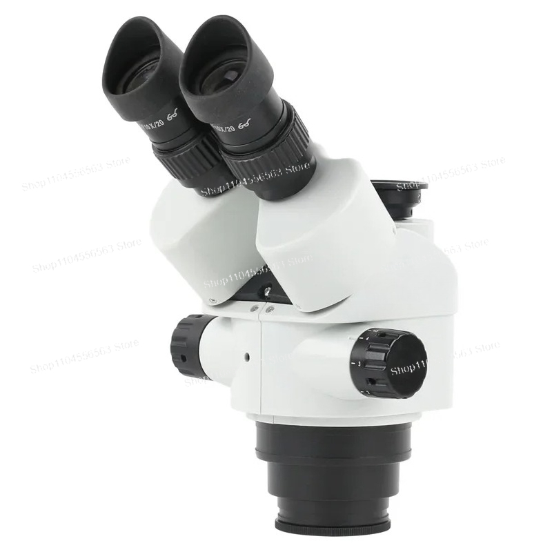 Industrial Lab Trinocular Simu - Trinocular Stereo Microscope 7X-45X ulasan dan harga