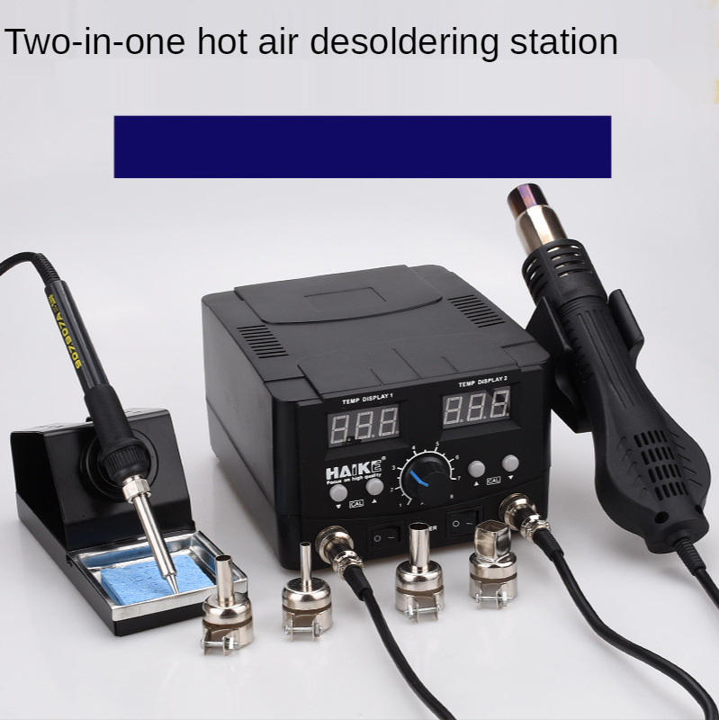 2 IN 1 750W Led Digital Solder - 2 In 1 Soldering Rework Station 750W ulasan dan harga